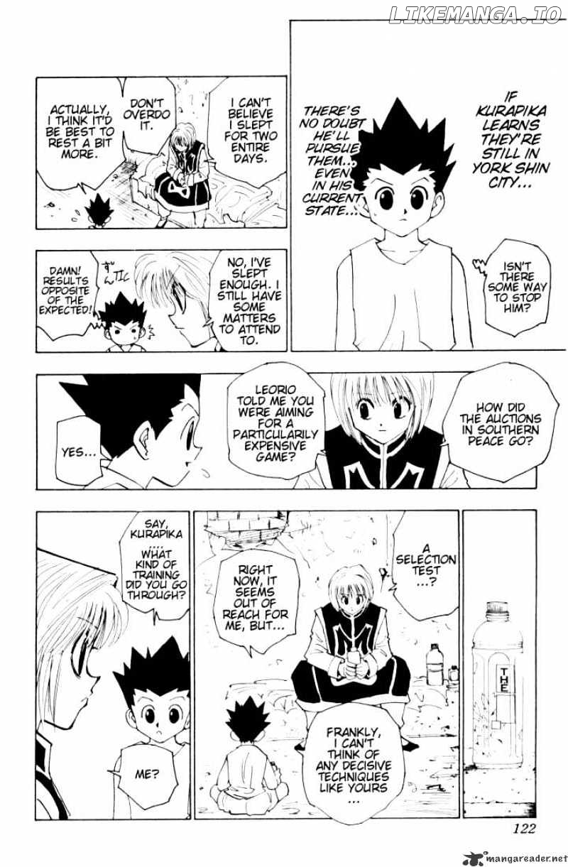 Hunter x Hunter, Chapter 123 image 06